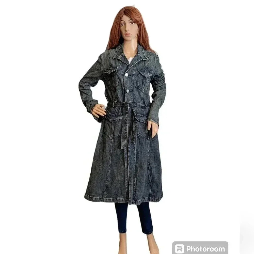 Retro NOS 'G BRAND' Denim Coat Made in Italy
